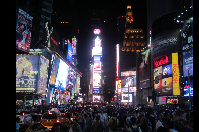 NYC: Magische stadslichten en stadsrondleiding door BroadwayNYC: Magische stadsverlichting en Broadway-stadsrondleiding per riksja