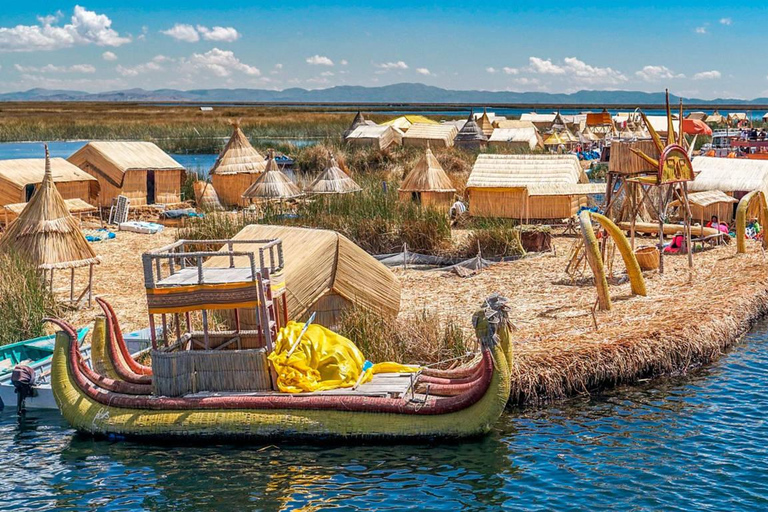 From Puno: Uros Island + Floating Hotel 2 Days