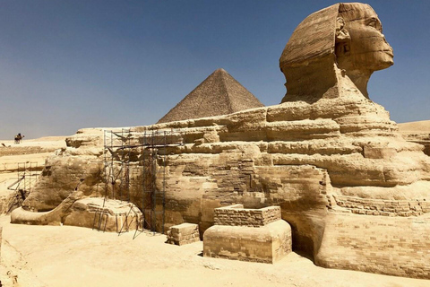 Marsa Alam: Ancient Cairo & Giza Pyramids Day Trip by Plane Shared Tour with Lunch - Entrance Fees Included