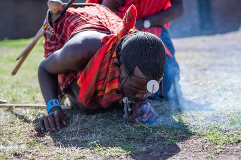 Nairobi: Shooting Range & Maasai Village Day Trip Private Solo