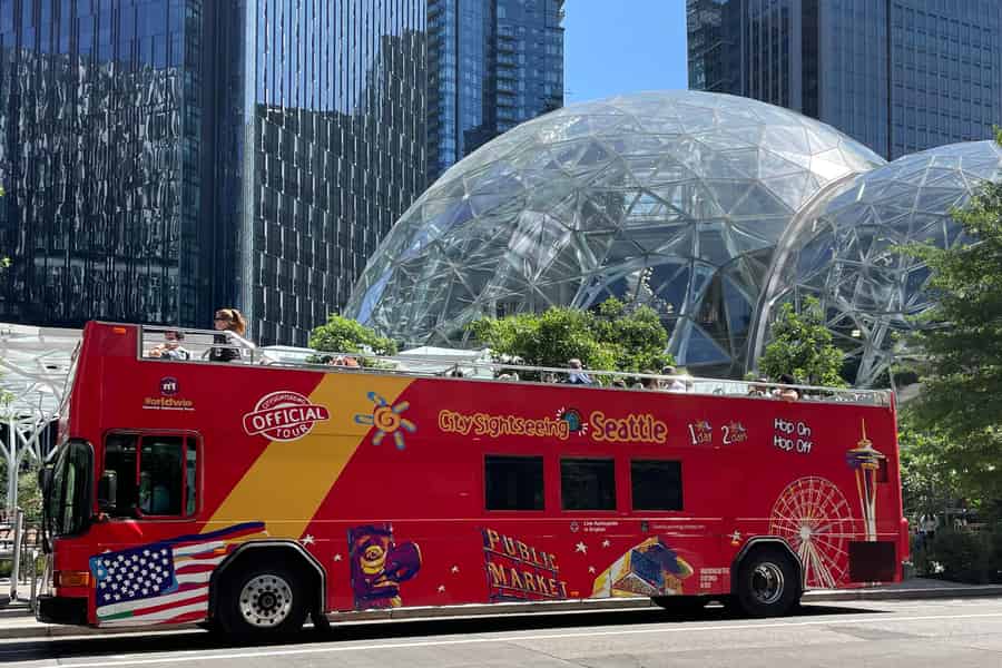 Seattle: City Sightseeing Hop-On/Hop-Off-Bustour. Foto: GetYourGuide