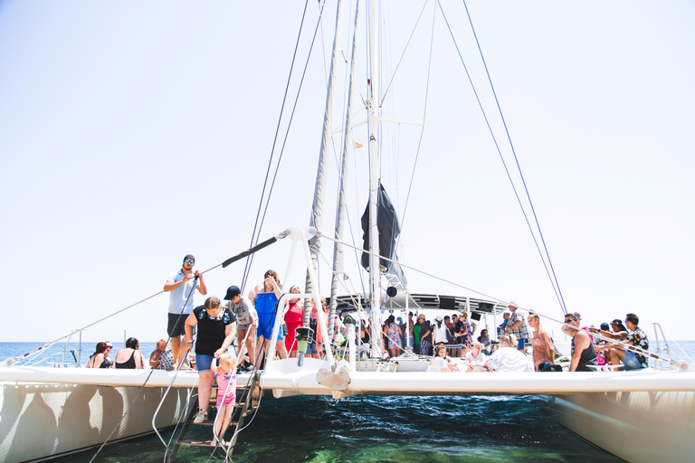 Lloret de Mar: Catamaran Sailing Cruise with BBQ and Drinks Afternoon Catamaran Sailing Cruise with Barbeque & Drinks
