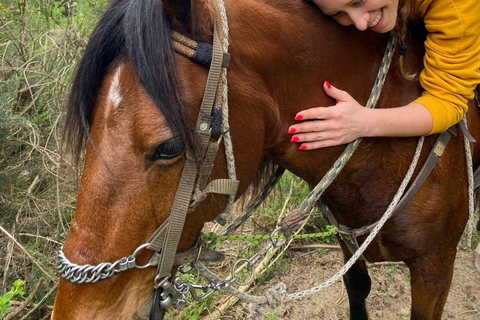 Bogotà: Passeggiata a cavallo tra le colline orientali