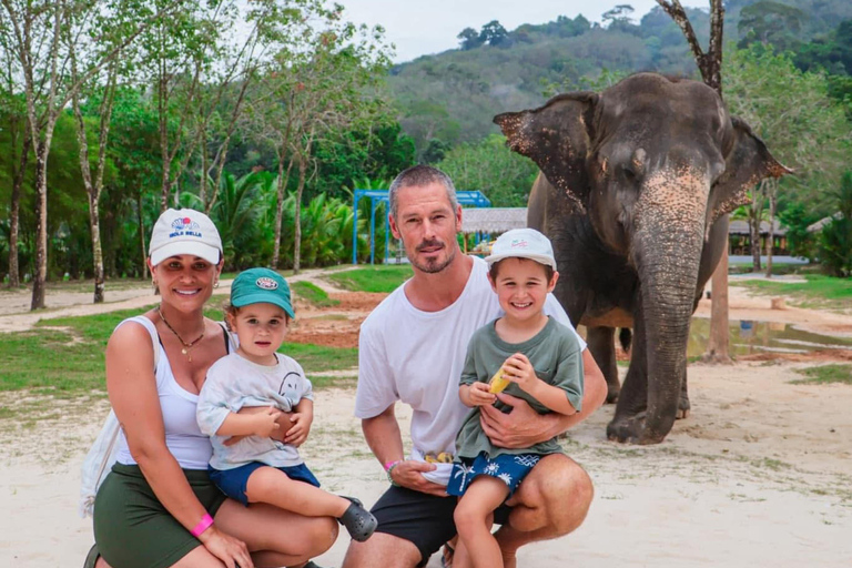 Phuket: Elephant Sanctuary Visit with Mud Spa & Workshop Afternoon: Elephant Sanctuary Visit with Mud Spa & Workshop