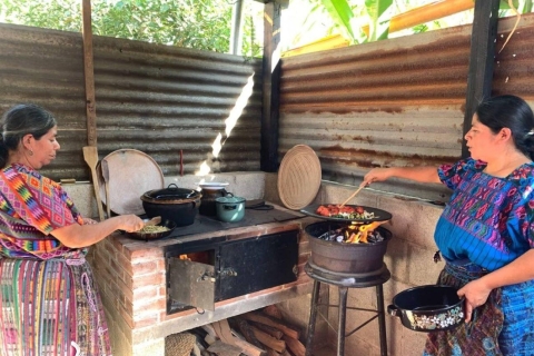 Antigua: Clase de cocina con una familia local