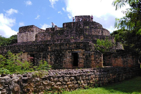 Cancun: Viagem de 1 dia ao Ek Balam e ao Cenote Maya Park