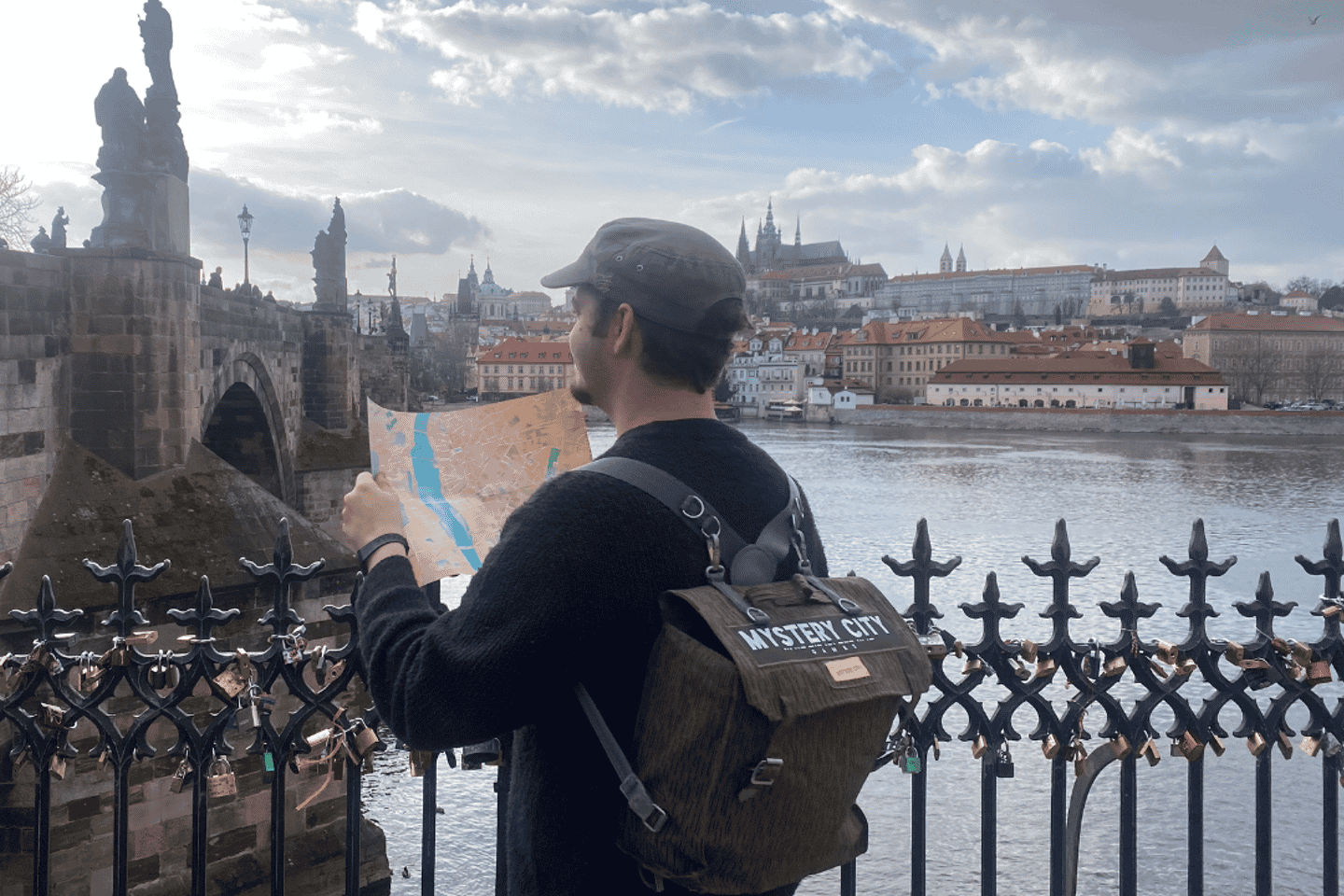 Praga: Gioco di Fuga all'Aperto con Caccia al Tesoro Autoguidata