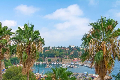 Antalya Old City Harbor Boat & Local Fish Bread Experience