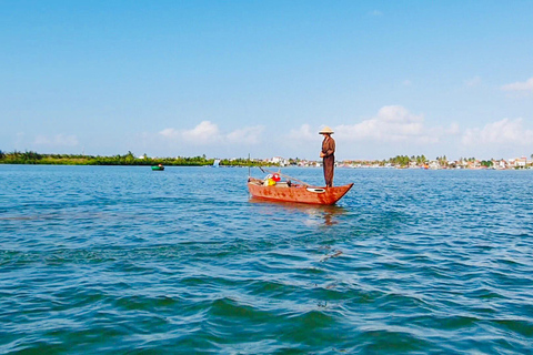 Hoi An : Kokosnootmand boottochten met tweezijdige transfersHoi An ophalen