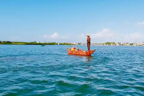 Desde Da Nang : Eco - Visita del casco antiguo de Hoi An y paseo en barco