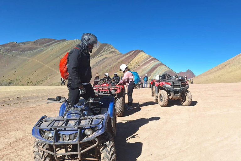 Da Cusco: Tour in ATV della Montagna Arcobaleno con pasti