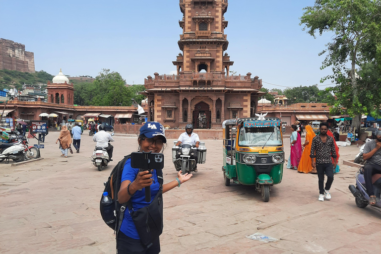 Jodhpur Blue City Heritage Walk avec un guide agrééVisite guidée de la ville bleue de Jodhpur avec un guide agréé