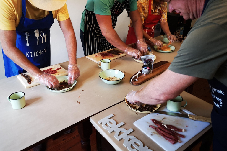 Leer meer over het maken van traditionele Biltong en de Afrikaanse cultuur