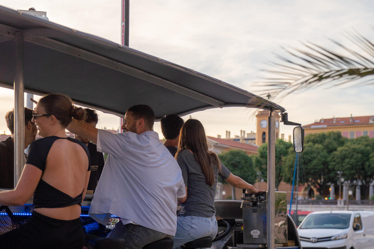 Nice: Private Beer Bike Tour with Drinks and Local Snacks Private Group Tour