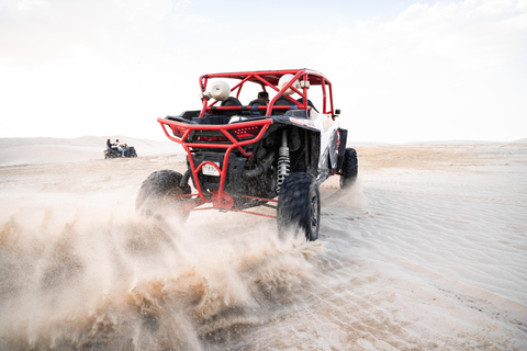 Doha: Full day Overnight & Day pass in Pvt Desert Beach Camp Doha: Full day Dune Bashing with a meal in Desert Beach Camp