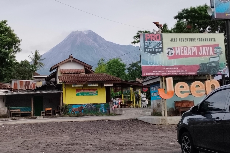 Lava-Tour nur auf dem Berg Merapi.