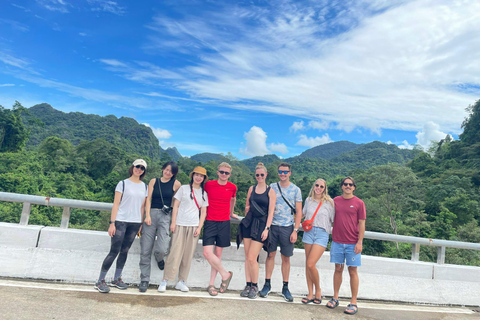 From Hue: Botanic Garden, Phong Nha Cave and Dark Cave Tour