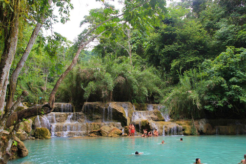 Luang Prabang: Kuang Si Waterfall & Living Crafts Centre