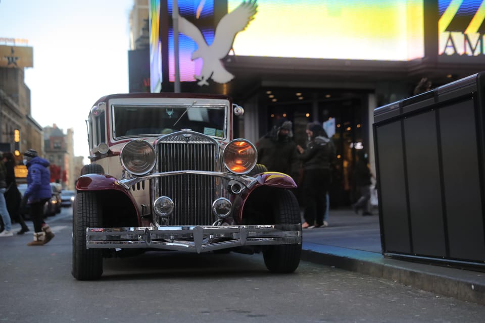 1 HR - Nyc Speakeasy Tour in a Vintage Car! | GetYourGuide