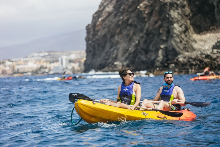 Tenerife: safari en kayak con tortugas y esnórquelSafari privado en kayak con delfines, tortugas y más