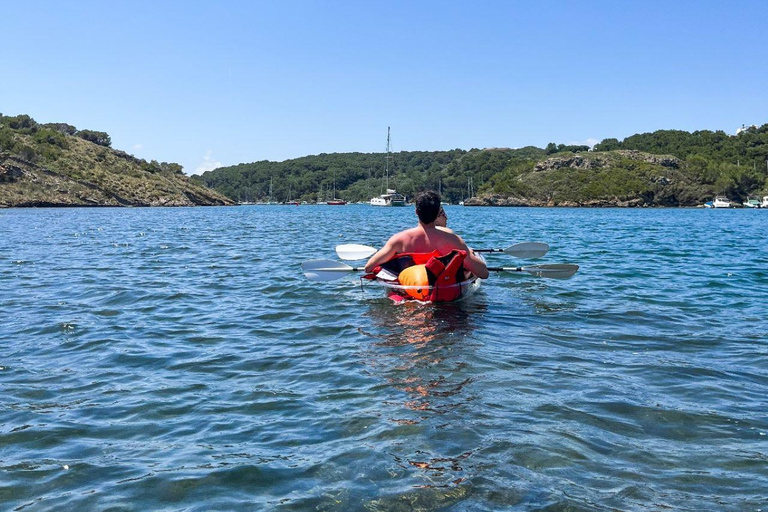 Menorca: Guided Tour by Transparent Kayak Menorca: Guided tour by transparent kayak