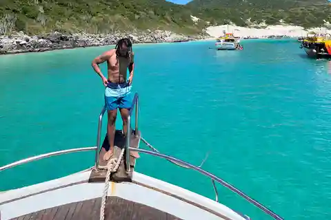 Arraial do Cabo: Boat Trip with Waterslide
