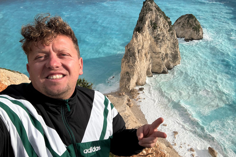 Zakynthos: Sunset Tour with Drone Photos and Polaroids