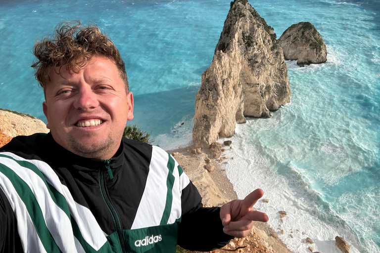 Zakynthos: Sunset Tour with Drone Photos and Polaroids