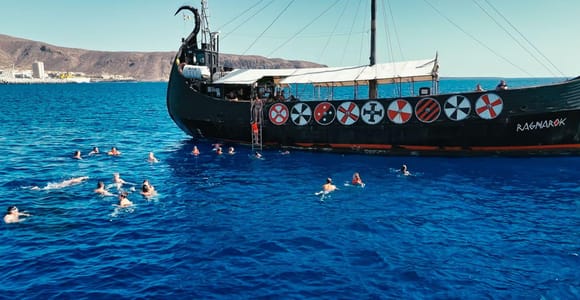 Los Cristianos: Whale Watching Cruise w/Swim Stop & Drinks