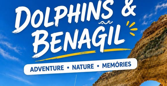 Combinatie Benagil-grotten + dolfijnen spotten met zeebioloog