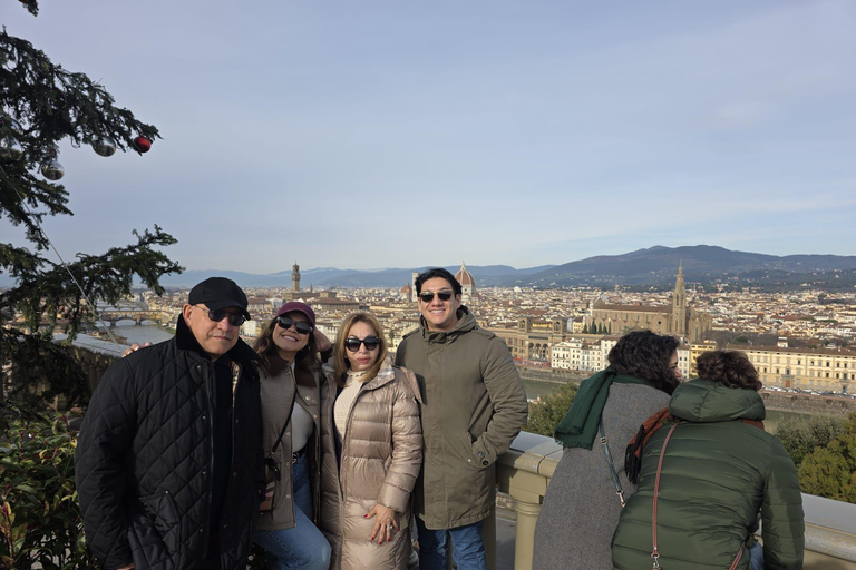 Golf cart tour of the hills of Florence and Piazza Michelangelo