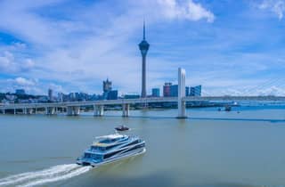 Zhuhai: Hongkong-Zhuhai-Macau-Brücke & Bootsfahrt zur Insel Macau