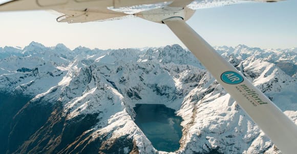 From Queenstown: Milford Sound Flight and Nature Cruise