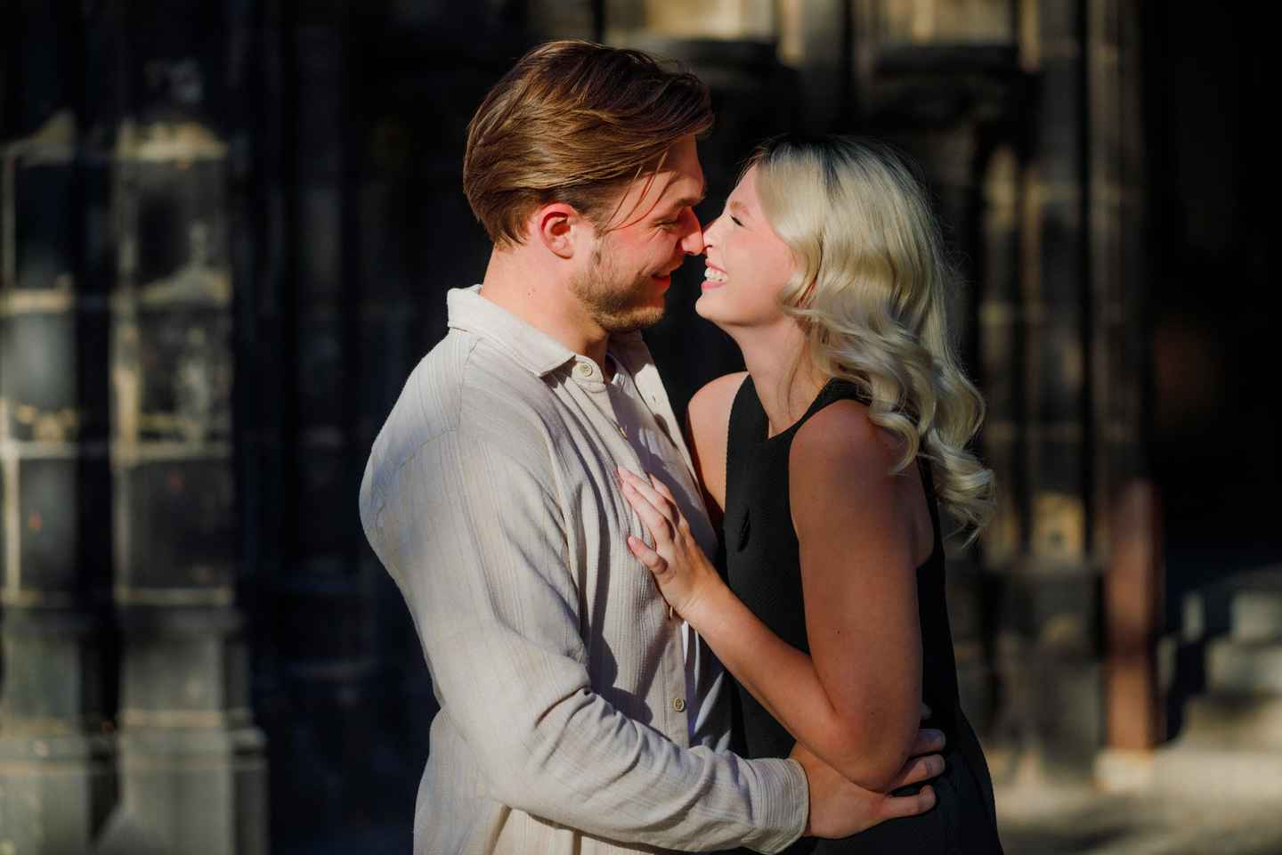 ハンブルク：カップル専用写真撮影と散策ツアー