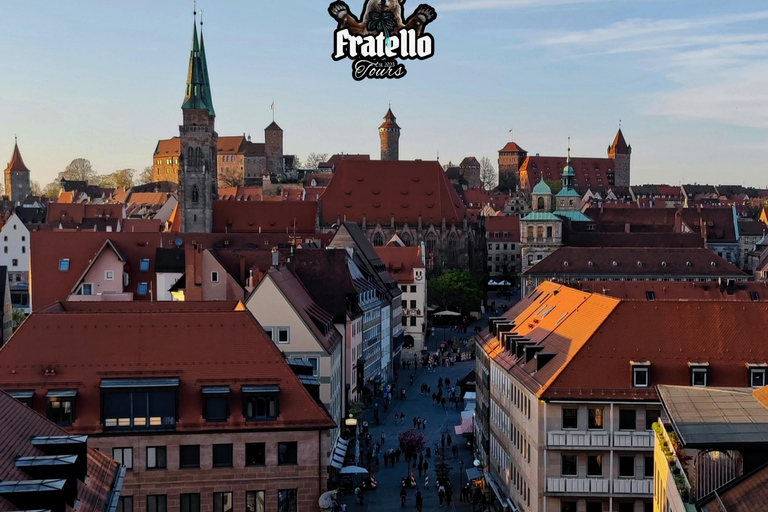 Norimberga: castello, centro storico, chiese e ponti, birra e bratwurst compresi