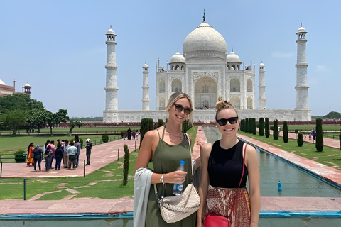 From Jaipur: Private Taj Mahal Sunrise Tour with Guide & Car Tour With Private Car, Guide & Tickets