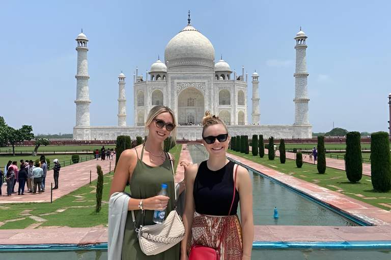From Jaipur: Private Taj Mahal Sunrise Tour with Guide & Car Tour With Private Car, Guide & Tickets