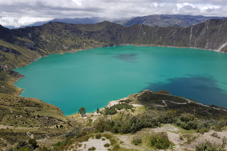 Från Quito: Quilotoa heldagstur inklusive lunch och biljettPrivat rundtur