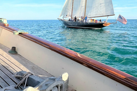 Key West: Classic Schooner Sail With Boutique Wines Sunset sail