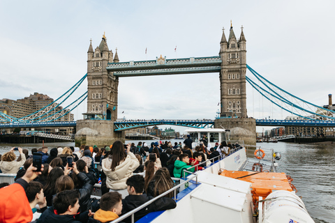 Londen: Tootbus Must-See Hop-On Hop-Off Bustour met Cruise48-uurs ticket