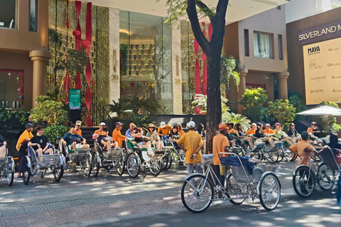 Ho Chi Minh City: Sunset Cyclo and Dinner Cruise Tour Sunset Cyclo and Premium Dinner Cruise