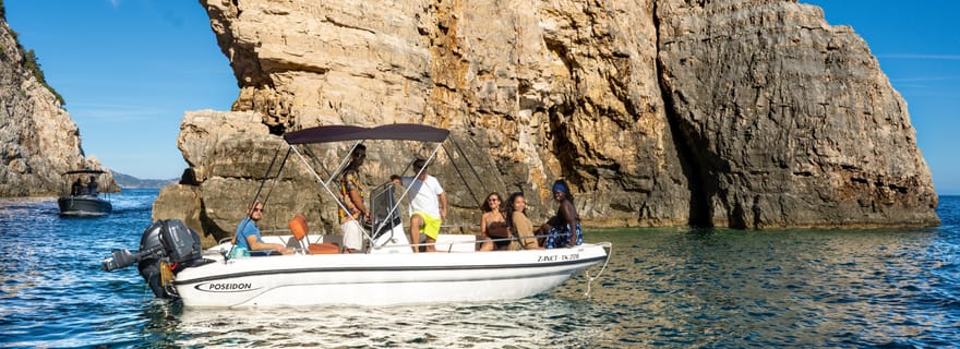 Zante : sortie en bateau, observation des tortues et grottes de Keri