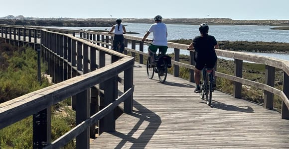 Algarve: Ria Formosa, Qta do Lago, Praia de Faro E-Bike Tour
