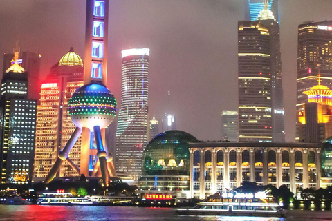 1-dagstur med mellanlandning i Shanghai