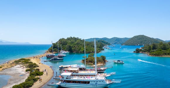 Fethiye: 6 Islands Boat Tour with Lunch and Transfer Option