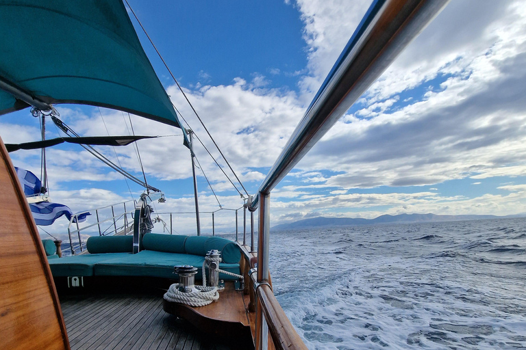 Agistri, Moni, and Aegina Sailing Yacht Cruise