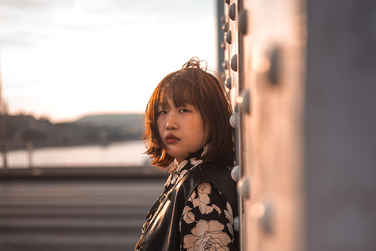 Foto di strada nelle vie più belle di Budapest