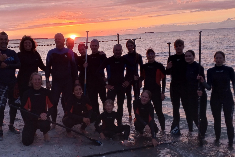 Prerow: Standup paddle solnedgångstur med picknick