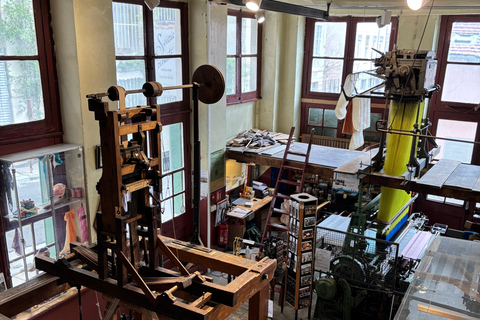 Soierie Vivante's weaving workshops : tours and demos