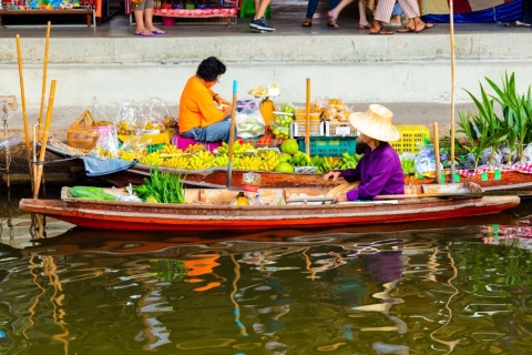Bangkok: Damnoen Saduak Market & Maeklong Railway Market